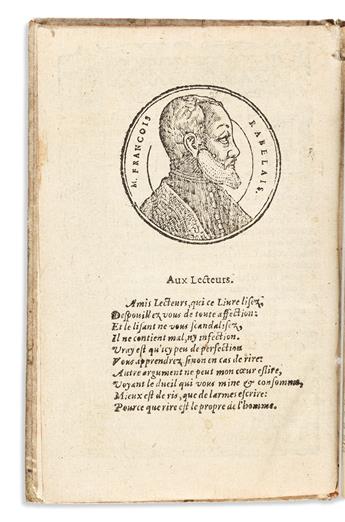 Rabelais, François (c. 1494-1553) Oevvres de Maistre François Rabelais.